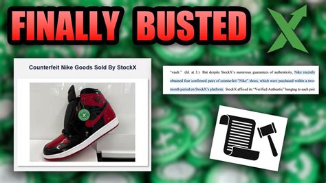 stockx fake shoes lawsuit|stockx exposed.